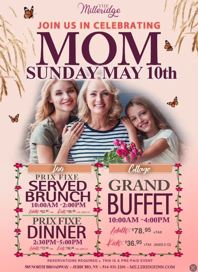 Mother's Day at the Milleridge Inn